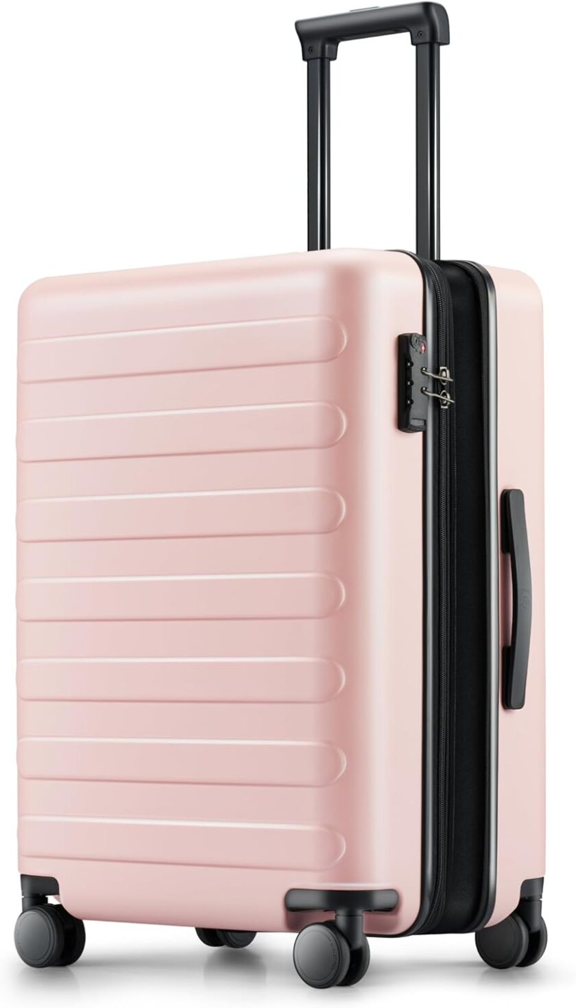 Luggage 22x14x9 Airline Approved, 20 Inch Luggage with Smooth Spinner Wheels, Expandable, Hard Shell  Suitcase Carry-On, Lightweight Travel Luggage,  Approved (Pink, )